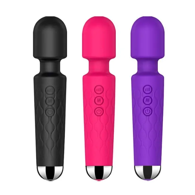 10- rýchlosť Silikón G-Spot Back Massage Wand