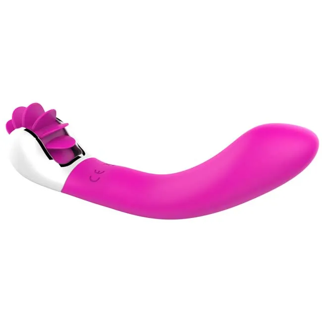 Najlepšie silikónové klitoris klitoris jazyk lízanie dildo vibrátor